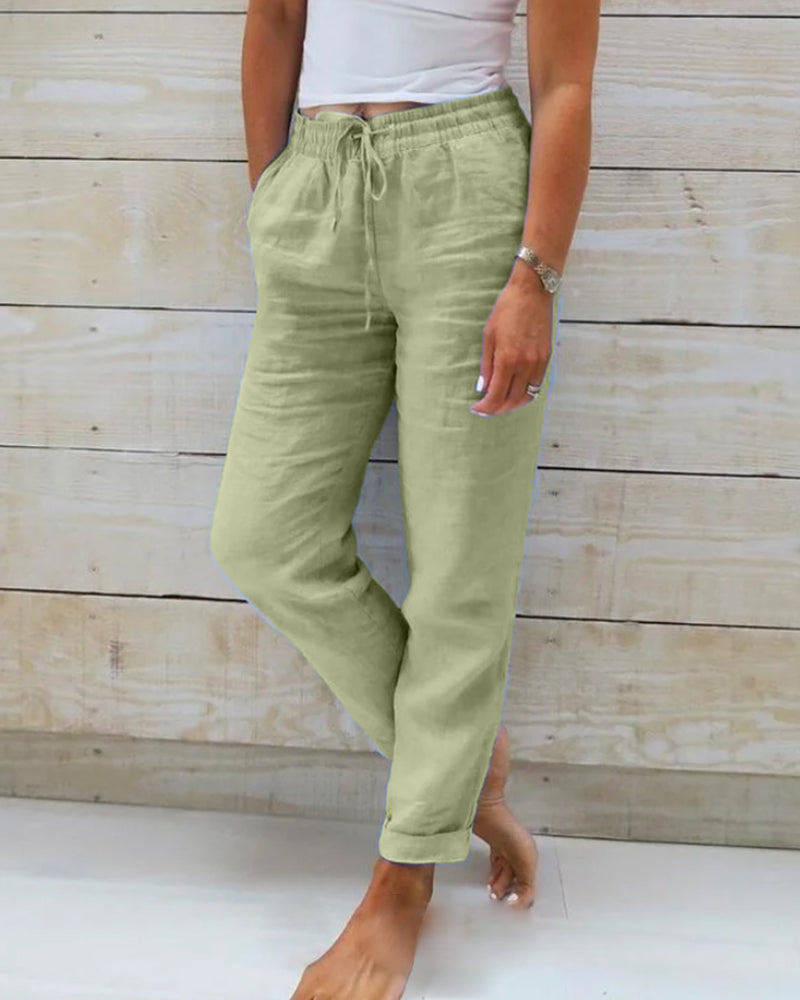 Monika | Pantalon Décontracté à Cordon (1+1 GRATUIT)