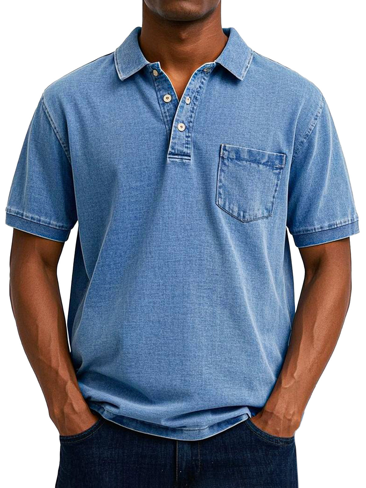 Lenoir™ | Polo vintage décontracté pour homme