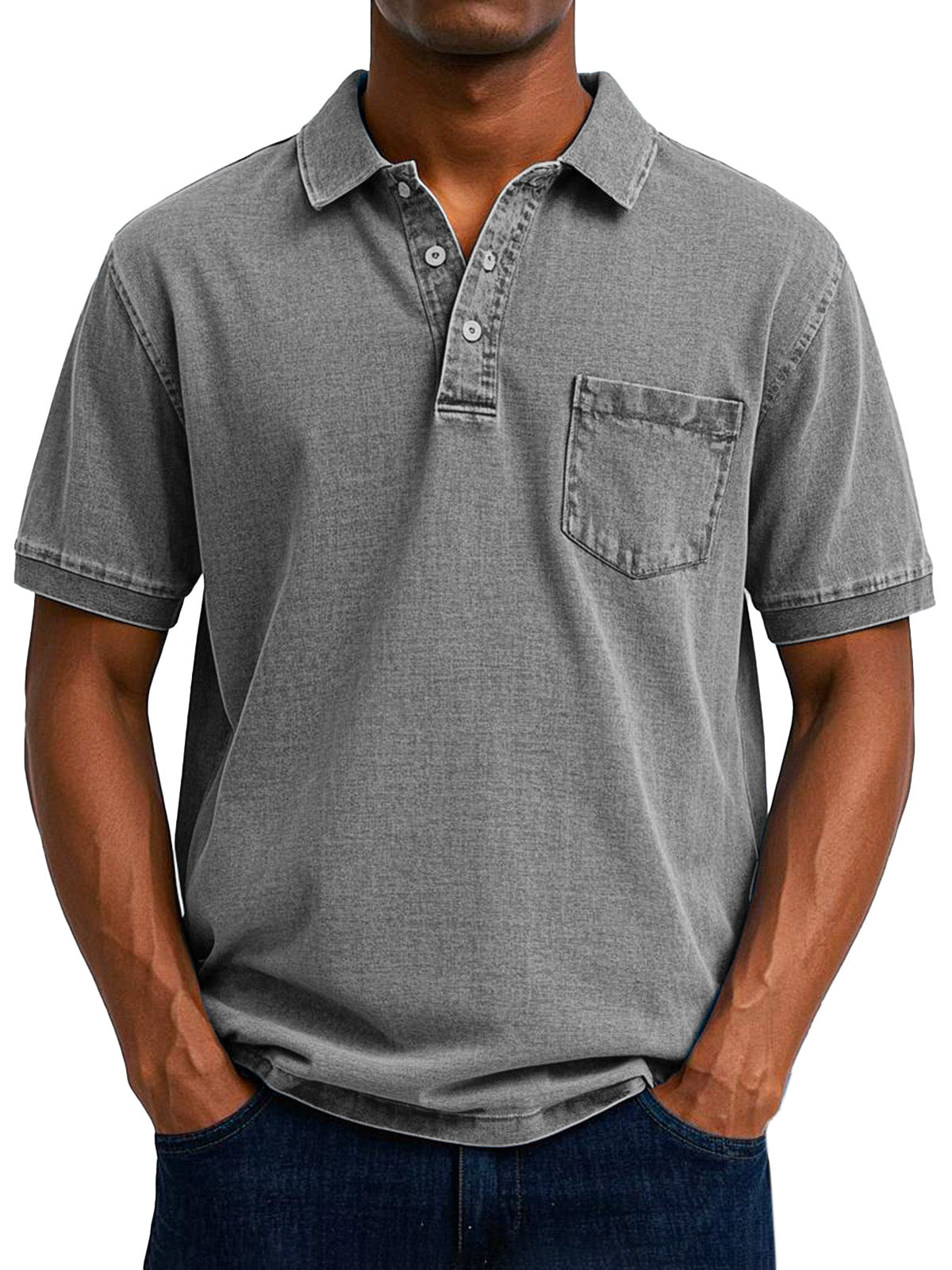 Cazel | Chemise Polo Vintage Décontractée pour Homme