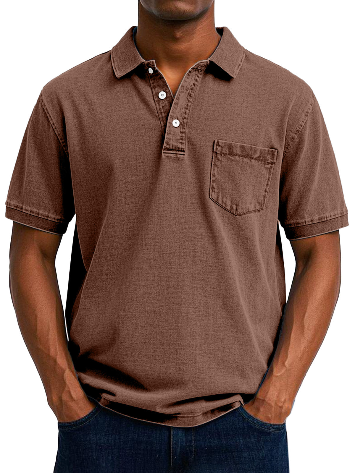 Cazel | Chemise Polo Vintage Décontractée pour Homme