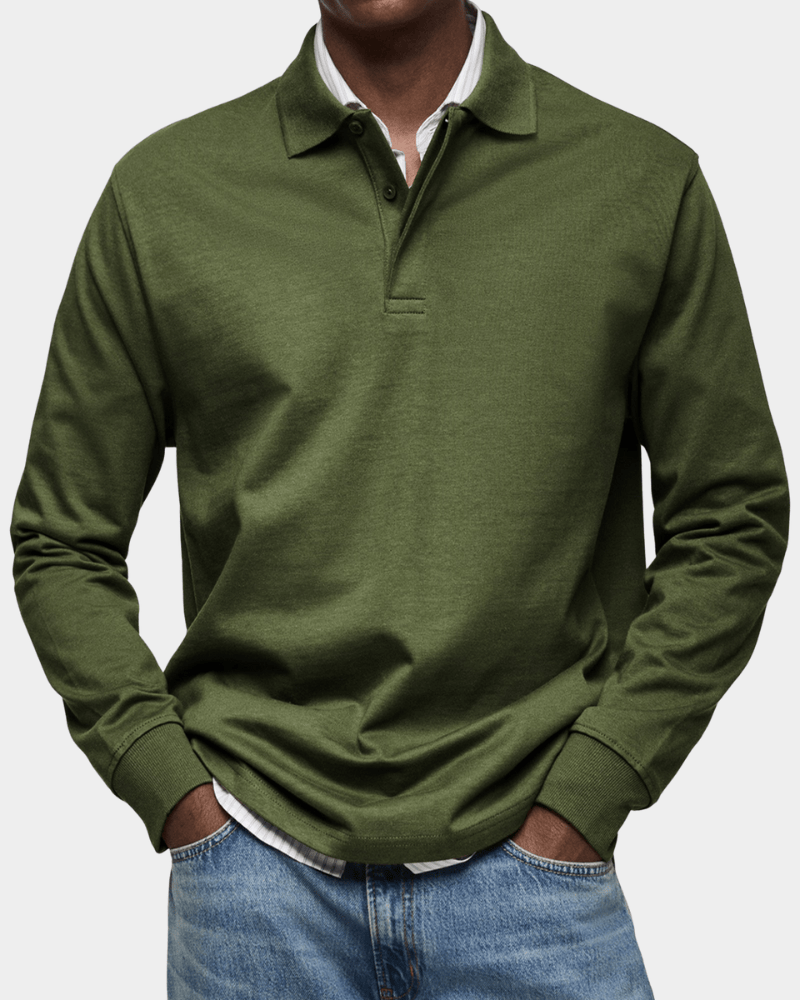 Cazel | Polo d'automne confortable