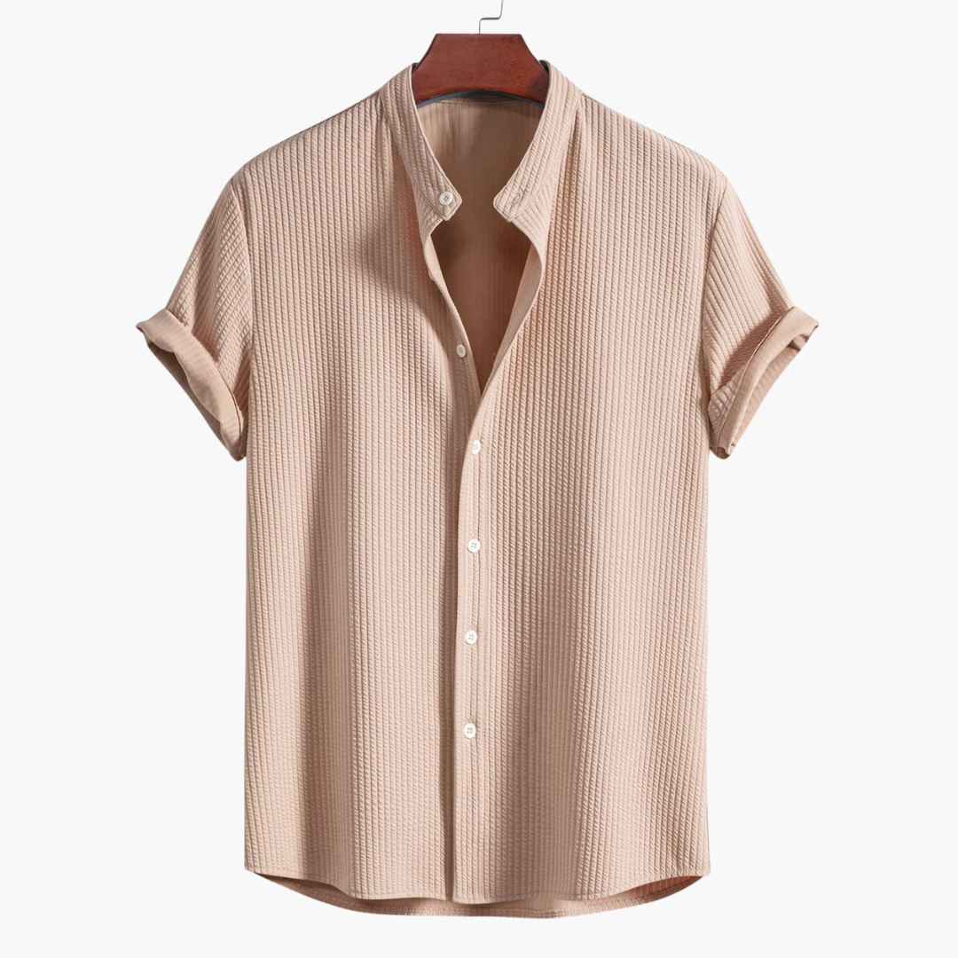 Lenoir™ | Chemise à col montant pour homme