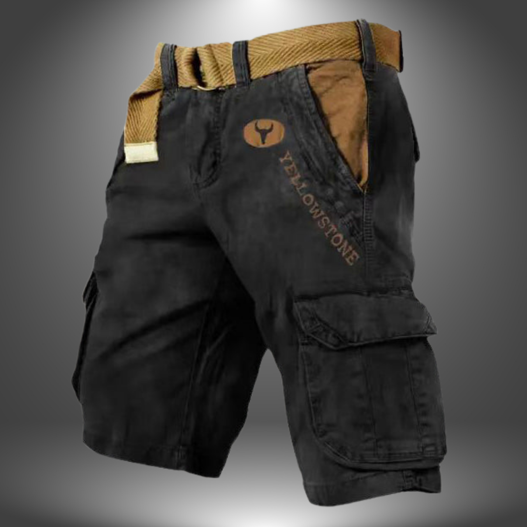 Lenoir™ | Short cargo artisanal pour homme