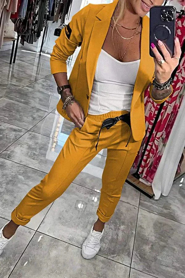 Lenoir™ | Ensemble élégant blazer et pantalon