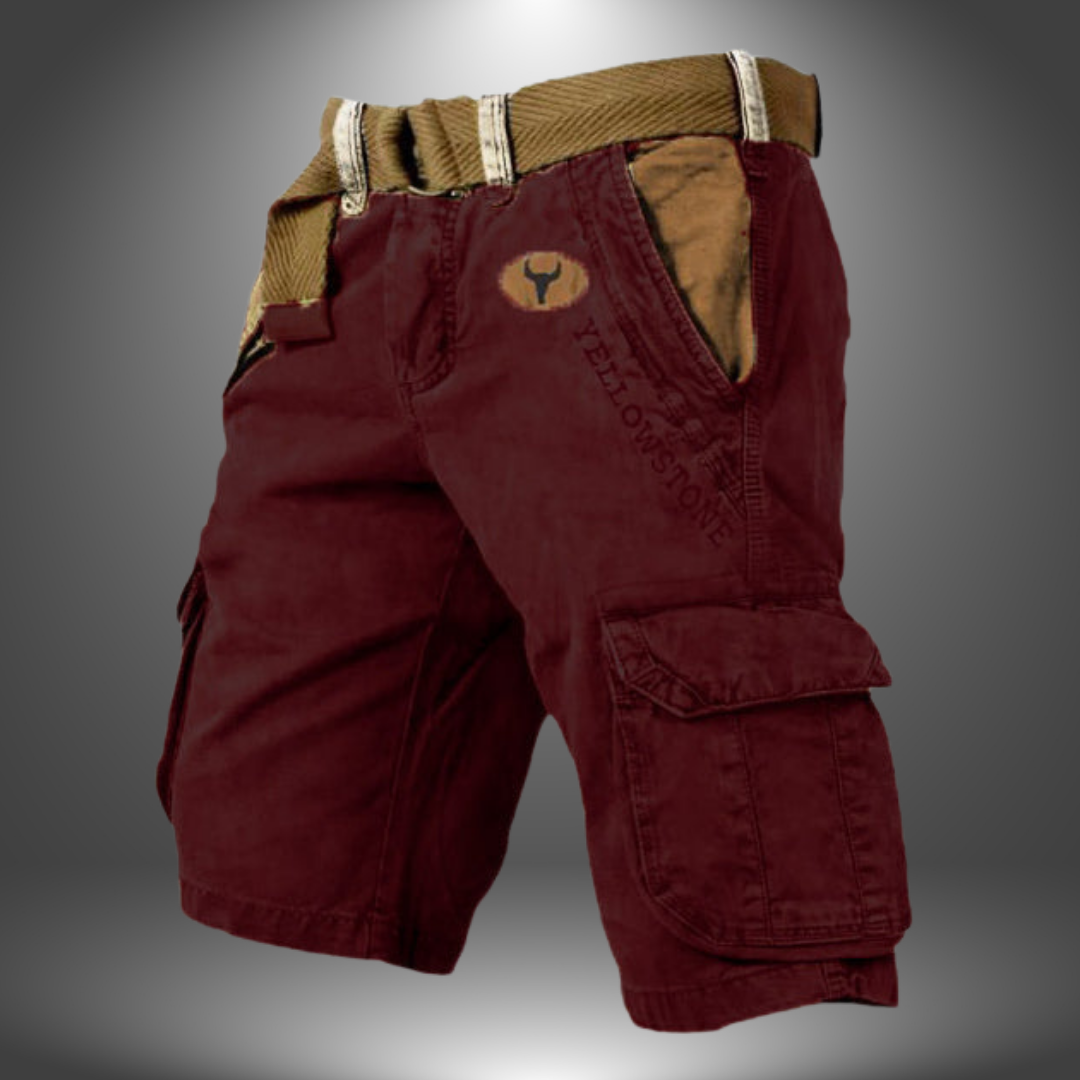 Lenoir™ | Short cargo artisanal pour homme
