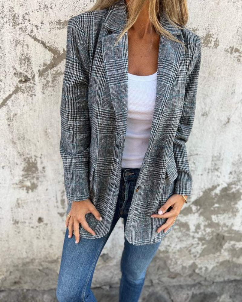 Lenoir - Blazer Ă carreaux intemporel