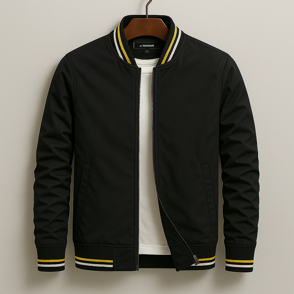 Lenoir™ | Veste bomber élégante à rayures