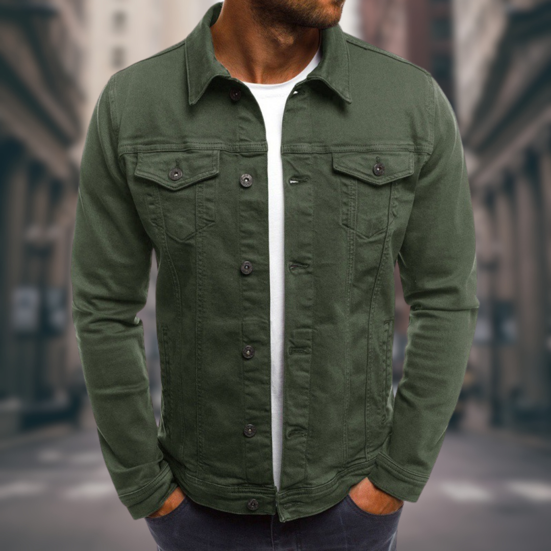 Lenoir™ | Veste en jean de style sartorial