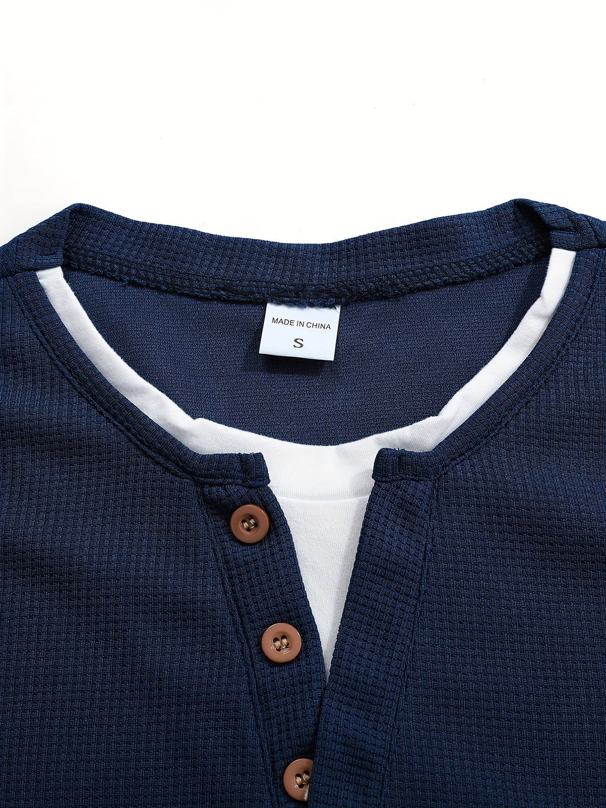 Lenoir™ | Polo à manches longues avec boutons et poche