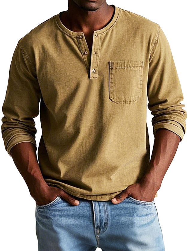 Lenoir™ | Chemise en jean avec poche