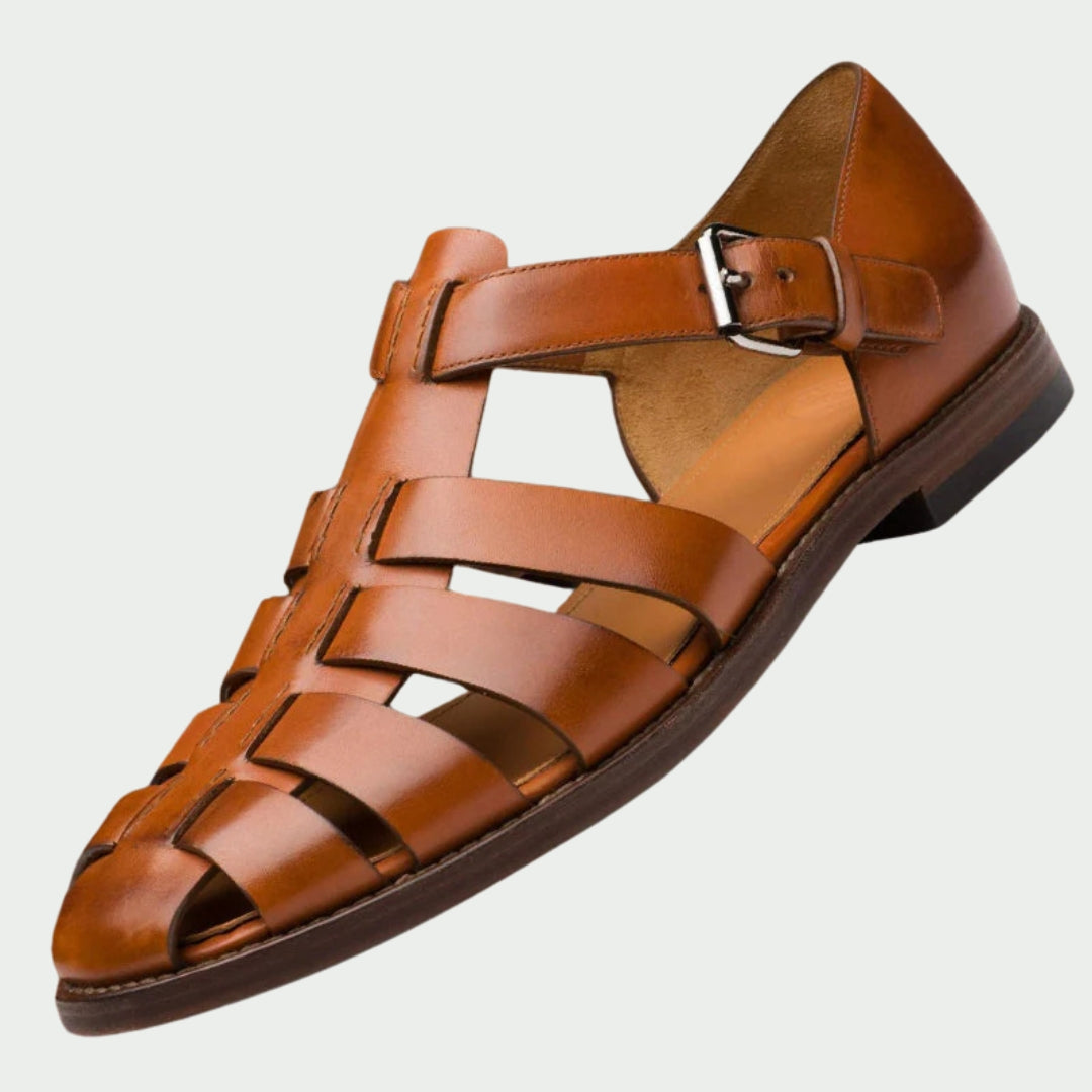 Lenoir™ | Sandales haut de gamme en cuir pour homme