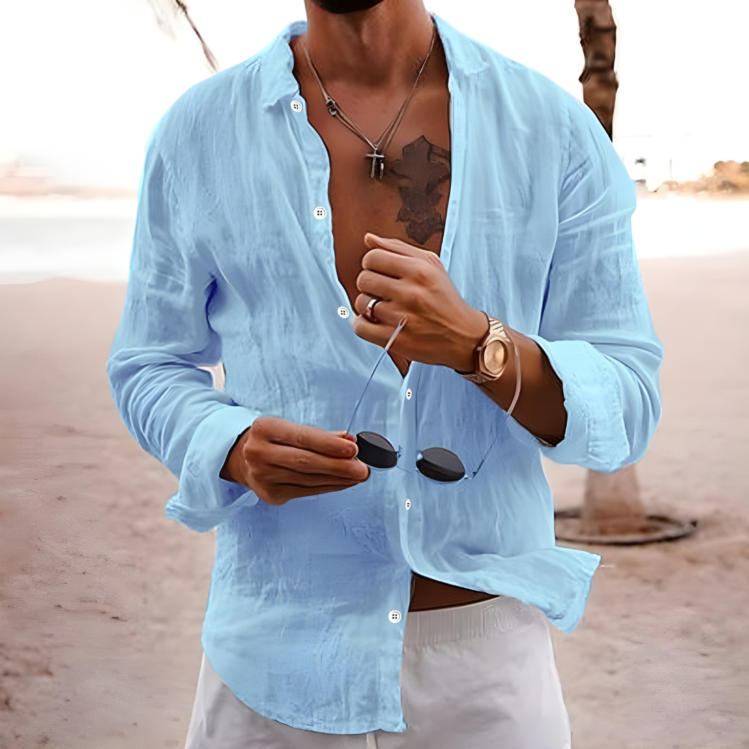 Lenoir™ | Chemise d’été en coton naturel