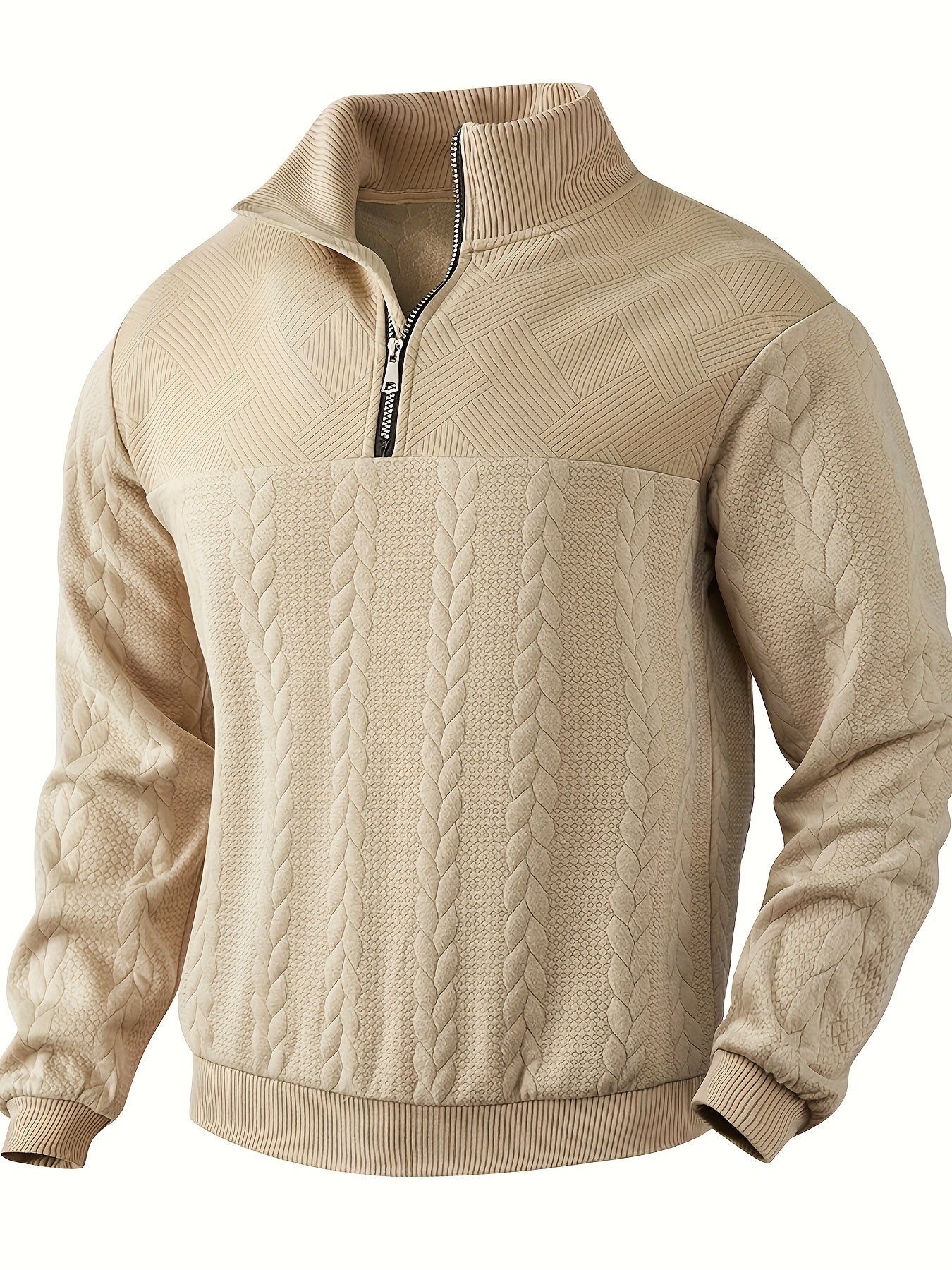 Lenoir™ | Pull vintage à fermeture éclair