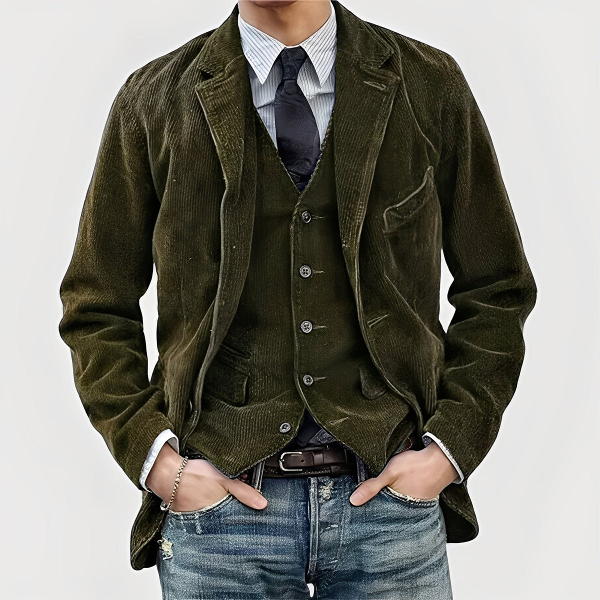 Lenoir™ | Veste et gilet vintage