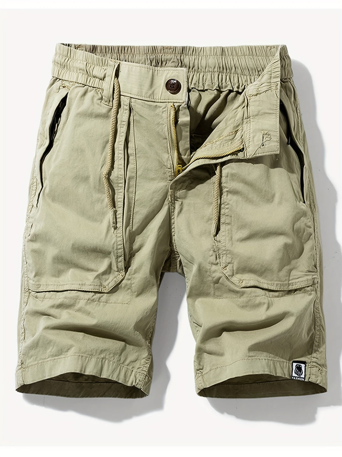 Lenoir™ | Pantalon court en coton premium avec poches