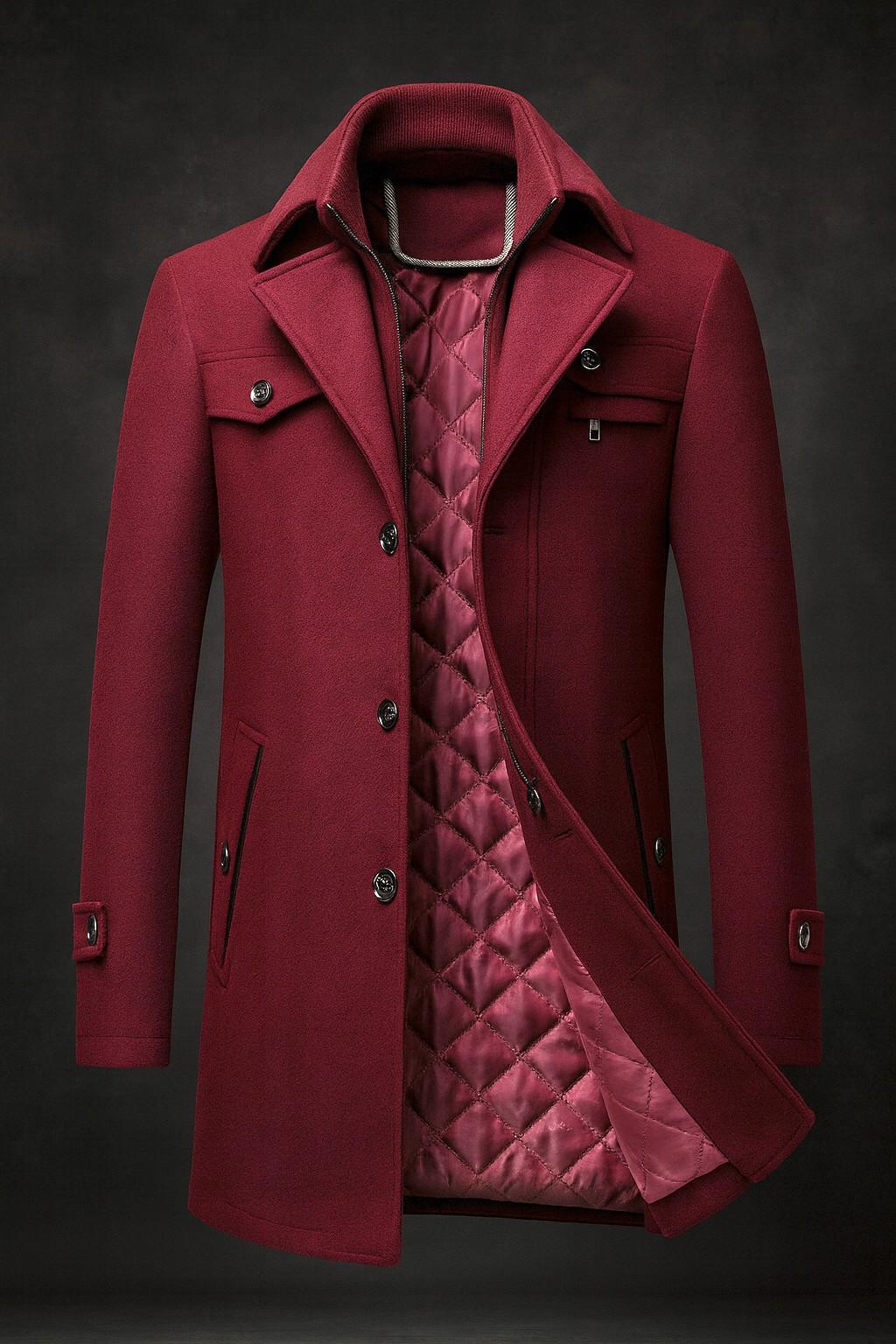 Cazel | Manteau en laine à boutons