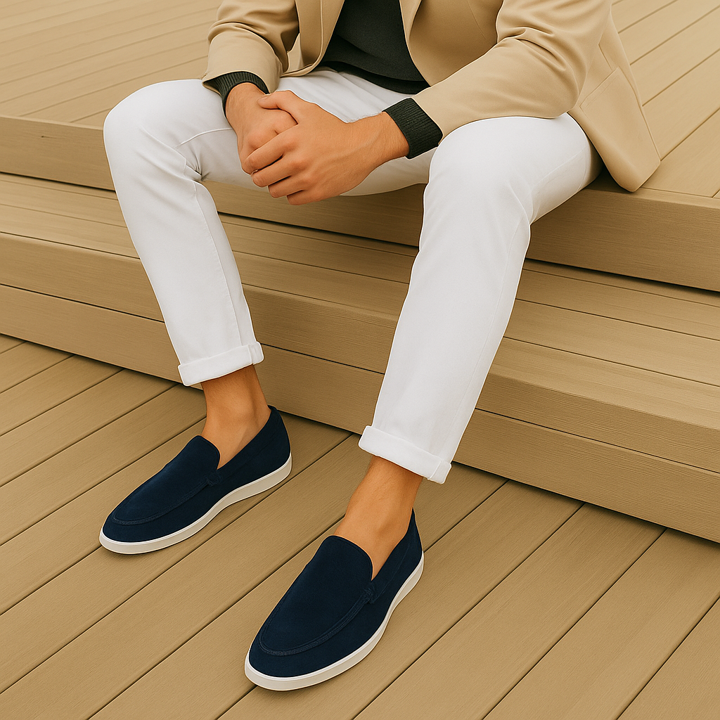 Lenoir™ | Mocassins élégants en suède