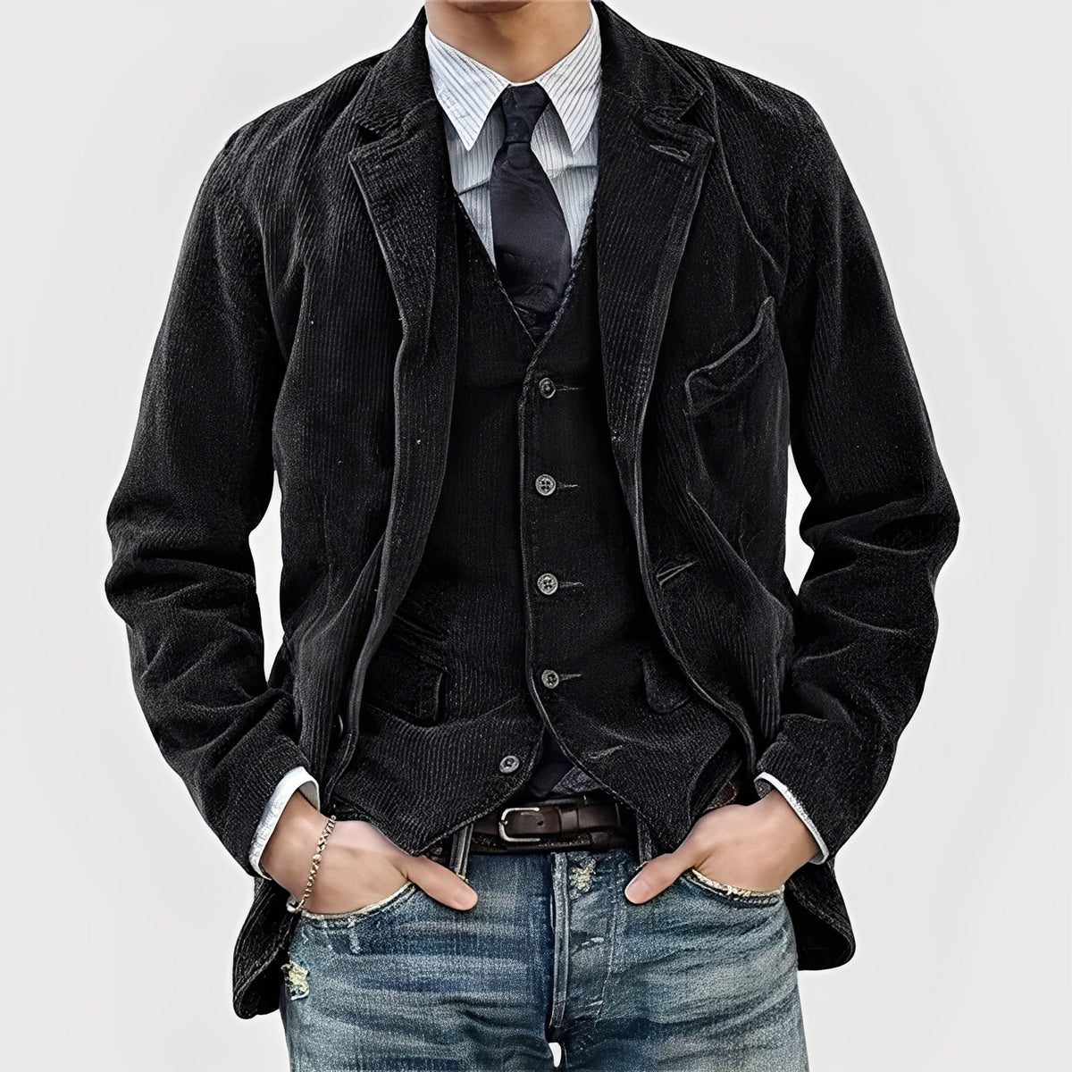 Lenoir™ | Veste et gilet vintage