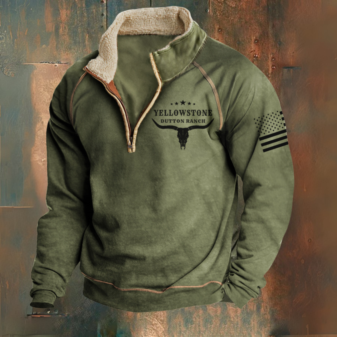 RODEO — Veste demi-zip d’automne-hiver