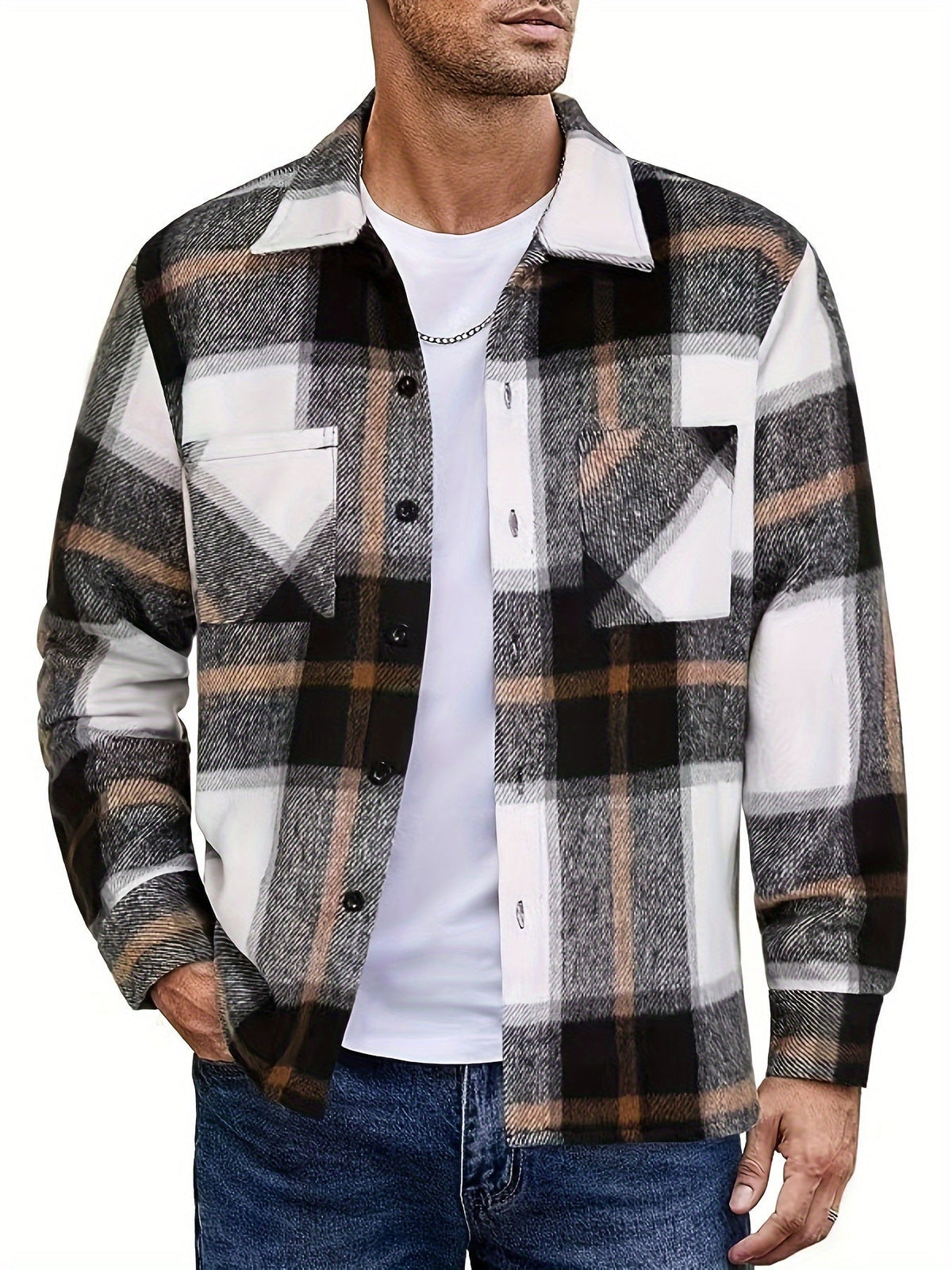 Lenoir™ | Veste en flanelle