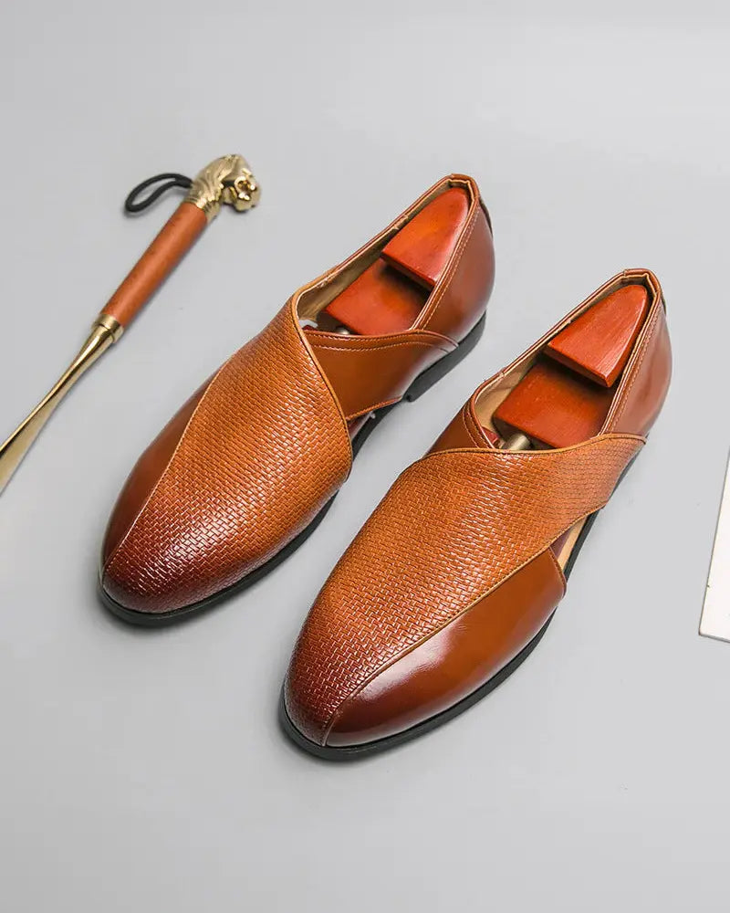 Lenoir™ | Mocassins en cuir véritable