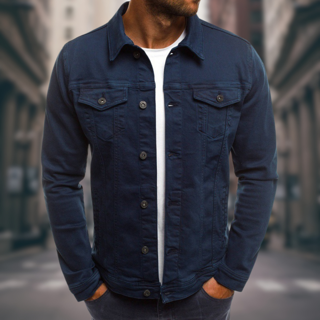 Lenoir™ | Veste en jean de style sartorial