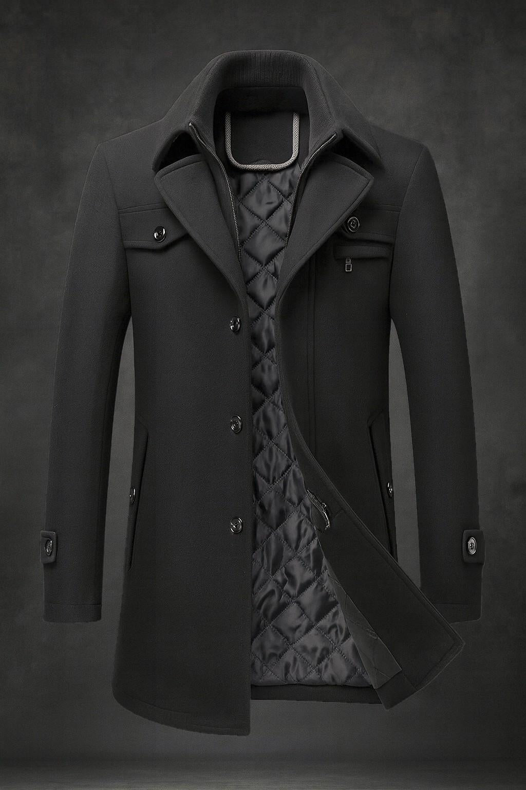 Cazel | Manteau en laine à boutons