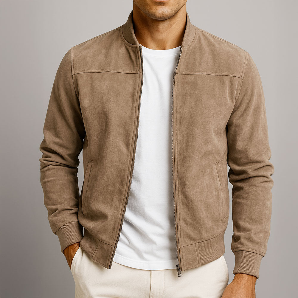 Cazel | Veste artisanale en daim