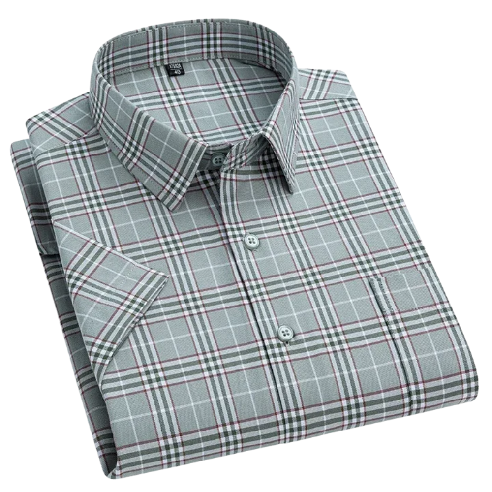 Lenoir™ | Chemise en coton à manches courtes