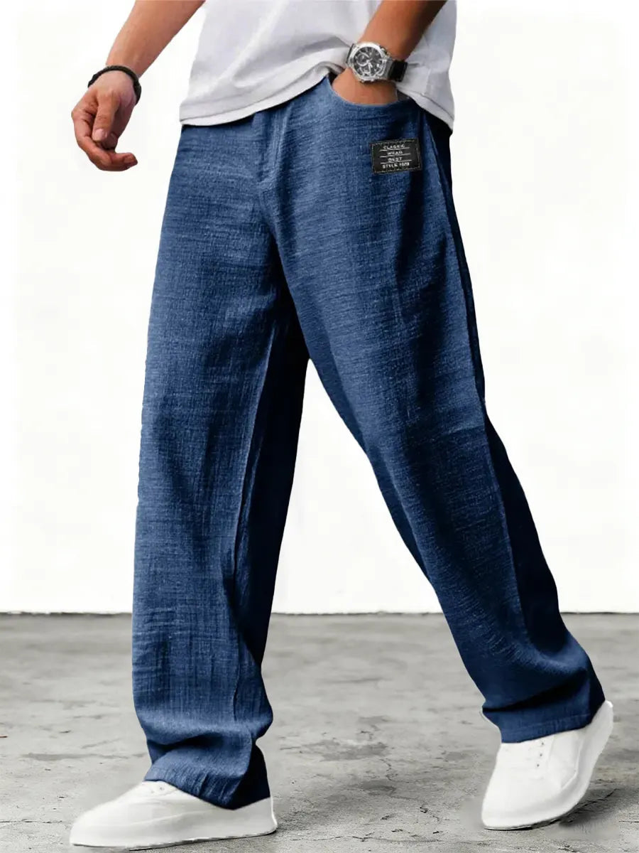 Cazel | Pantalon large en lin