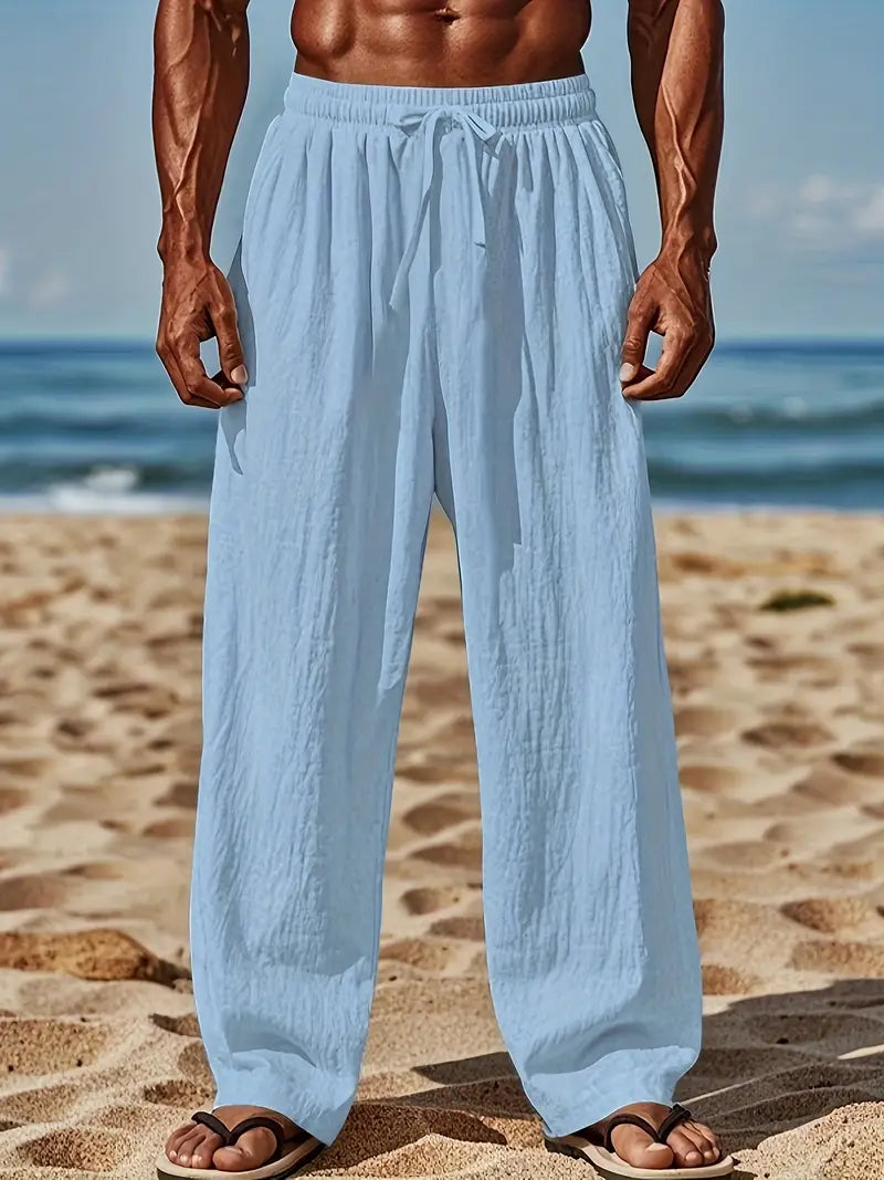 Lenoir™ | Pantalons en Lin Élégants