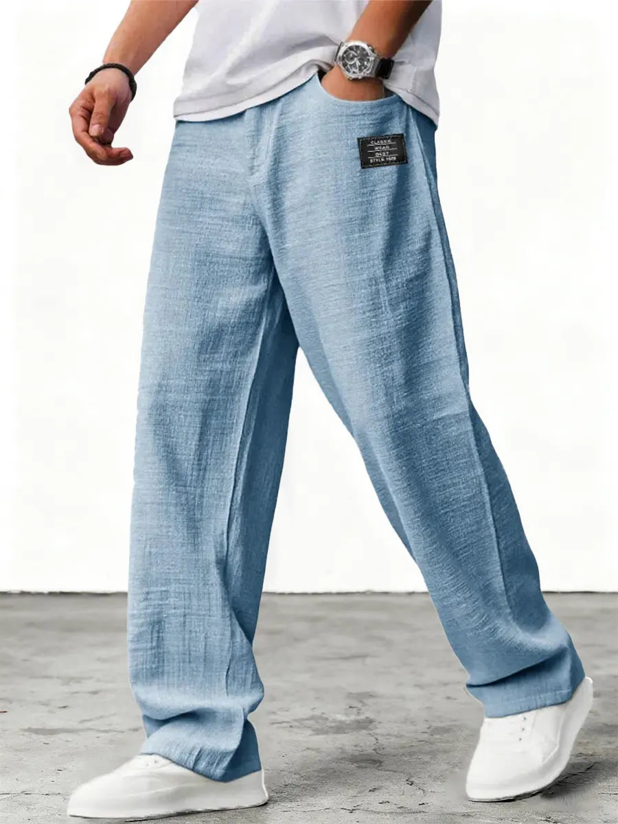 Cazel | Pantalon large en lin