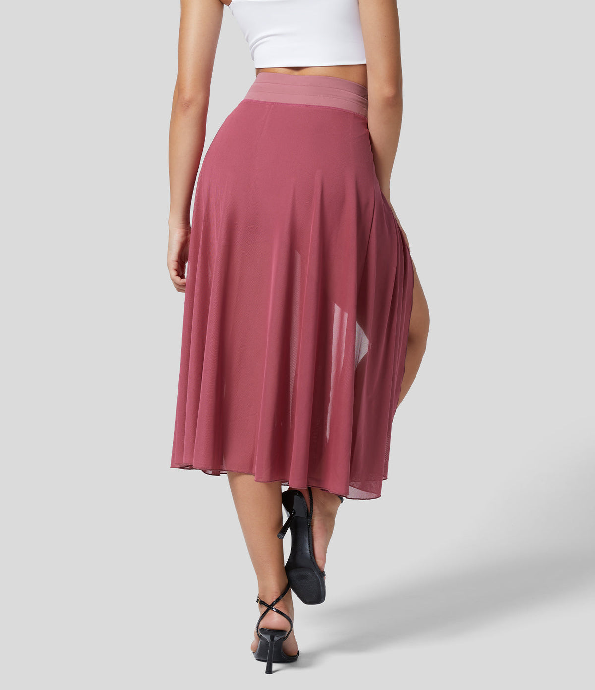Livan | Jupe 2-en-1 taille haute