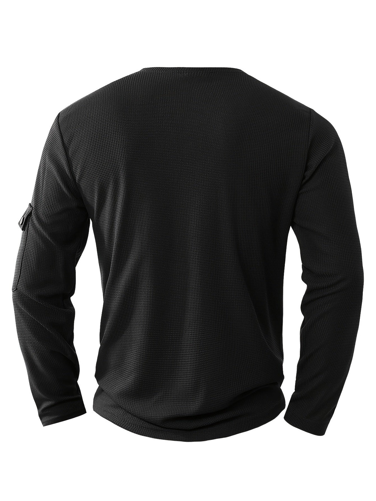 Lenoir™ | Polo à manches longues avec boutons et poche