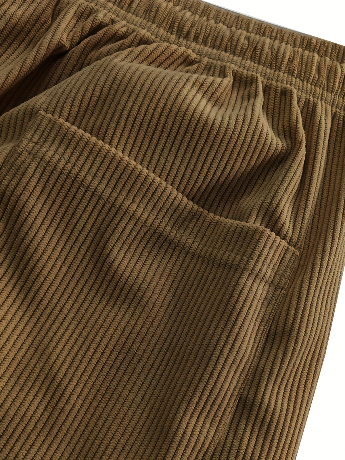 Lenoir™ | Pantalon droit à taille coulissée avec cordon de serrage
