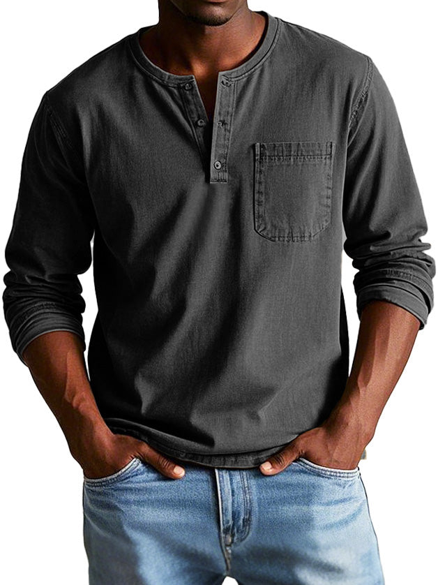 Lenoir™ | Chemise en jean avec poche