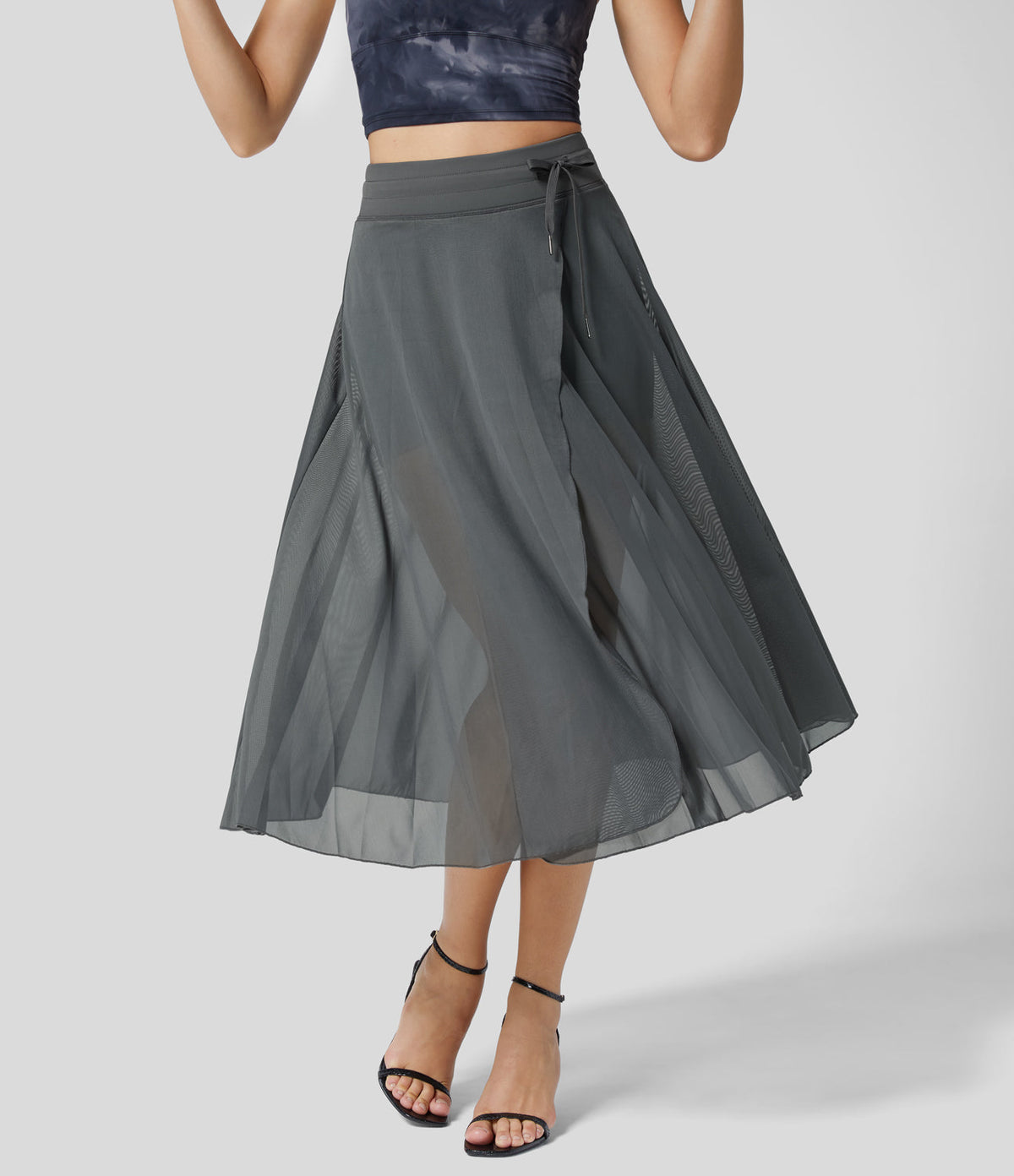 Livan | Jupe 2-en-1 taille haute