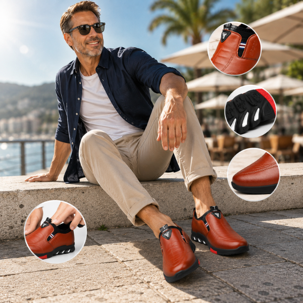 Cazel | Chaussures élégantes pour hommes avec semelle antidérapante
