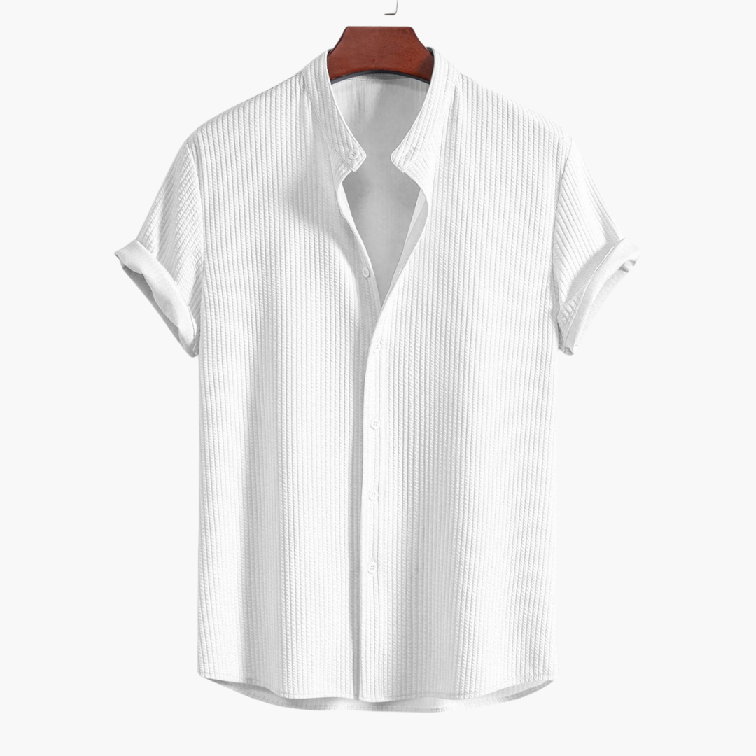 Lenoir™ | Chemise à col montant pour homme