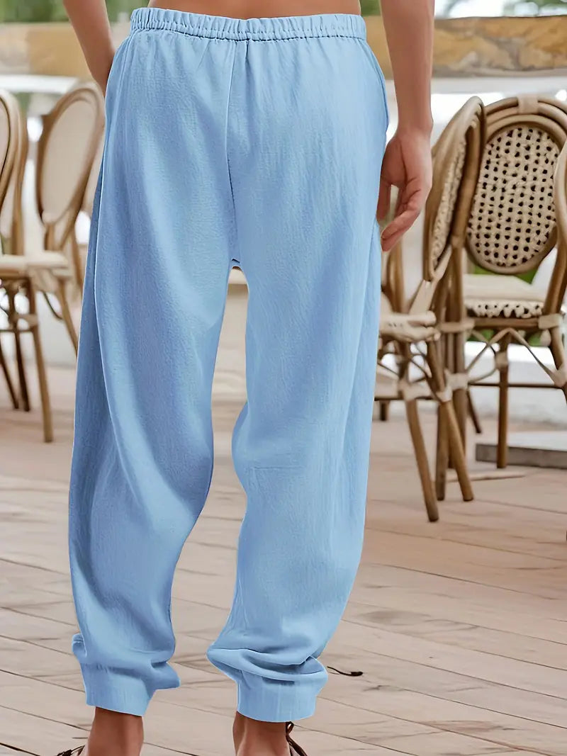 Lenoir™ | Pantalons en Lin Élégants