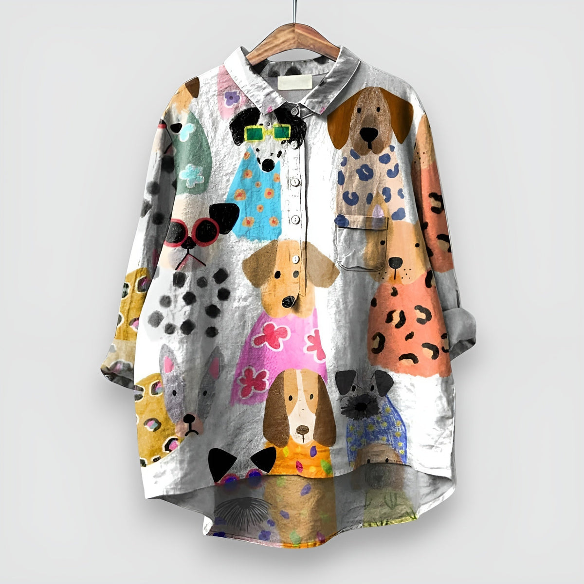 Martine™ | T-shirt pour femmes avec impression de chien