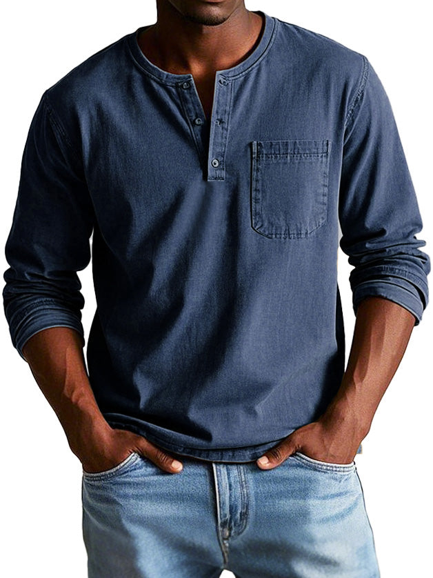 Lenoir™ | Chemise en jean avec poche
