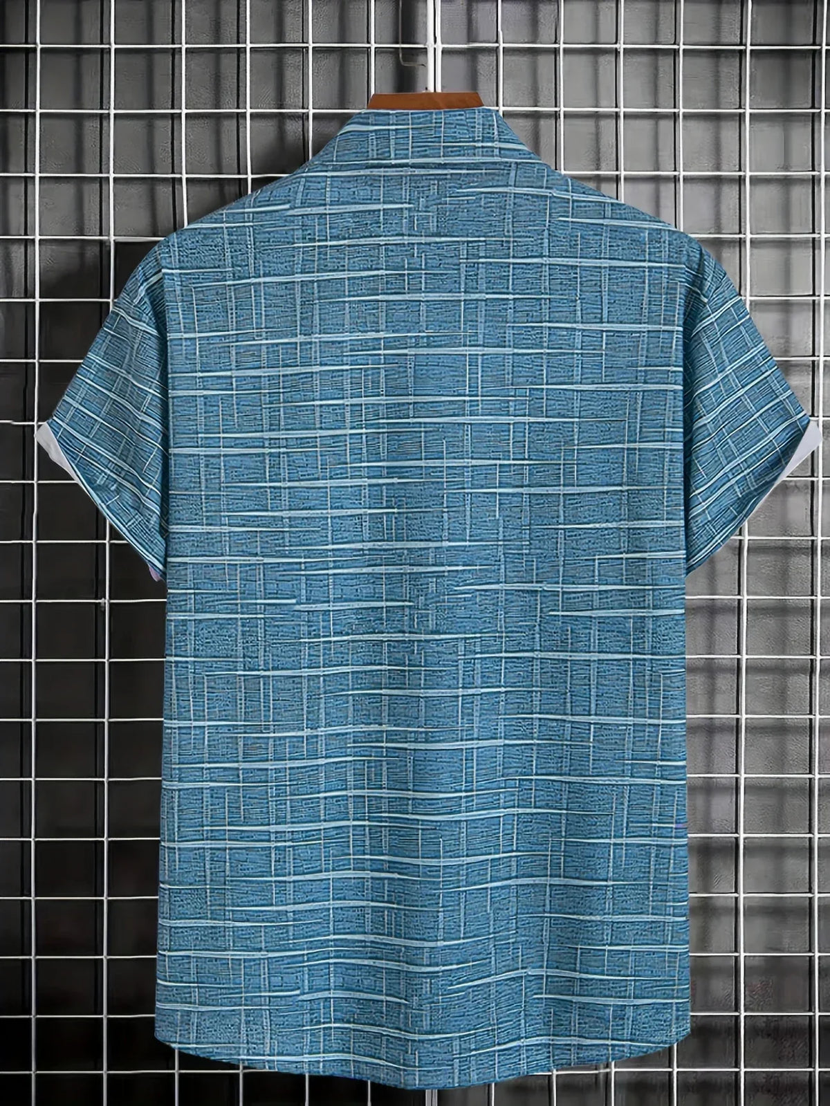 Cazel | Chemise élégante à motif rayé et à carreaux