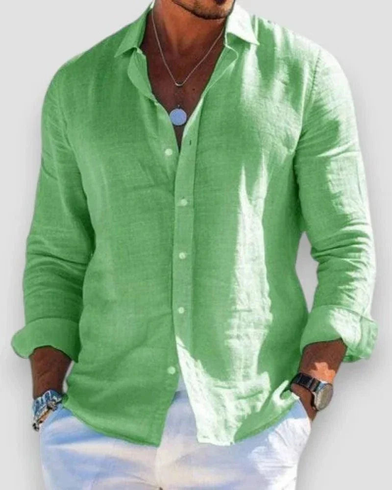 Lenoir™ | Chemise estivale classique et décontractée