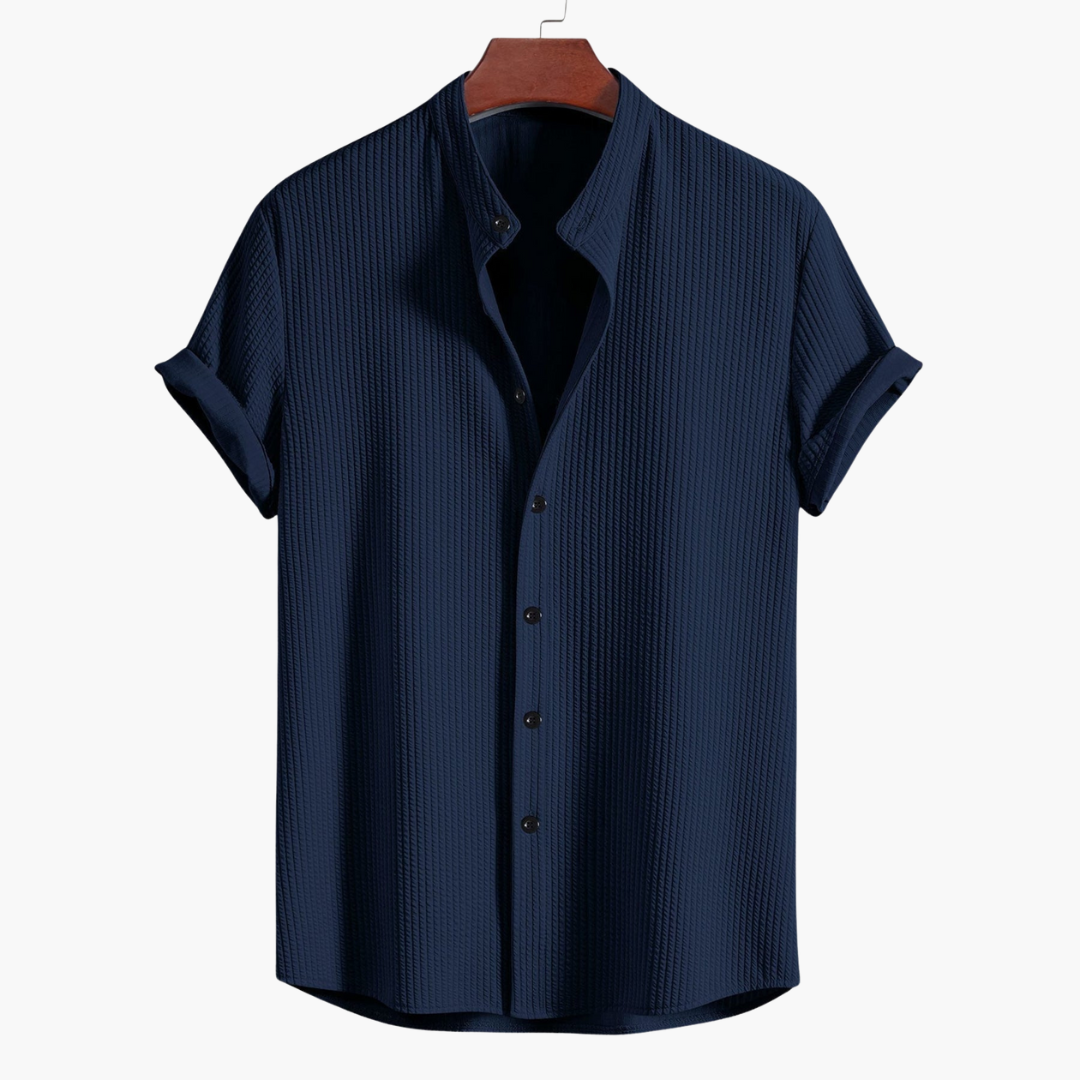 Lenoir™ | Chemise à col montant pour homme