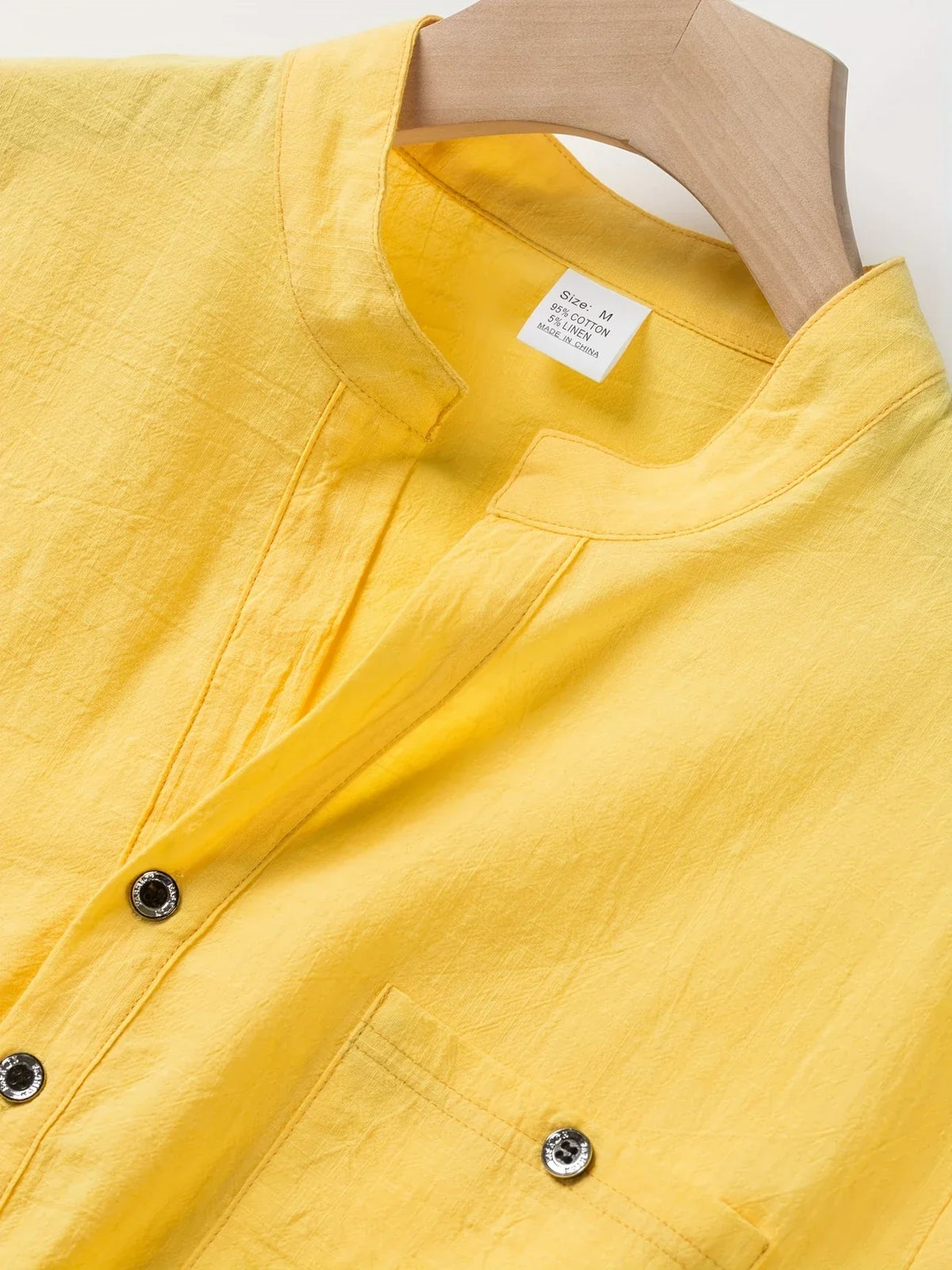 Lenoir™ | Chemise décontractée à manches courtes boutonnée