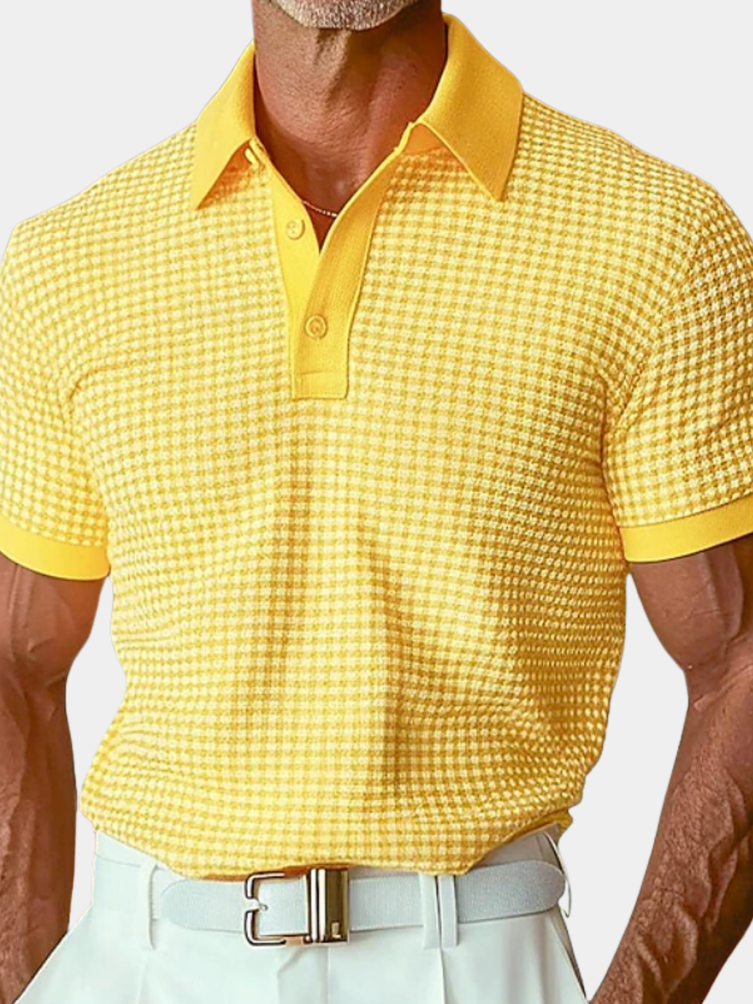 Cazel | Polo à carreaux pour homme