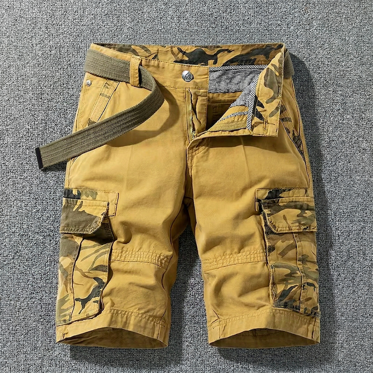 Cazel | Short cargo avec ceinture
