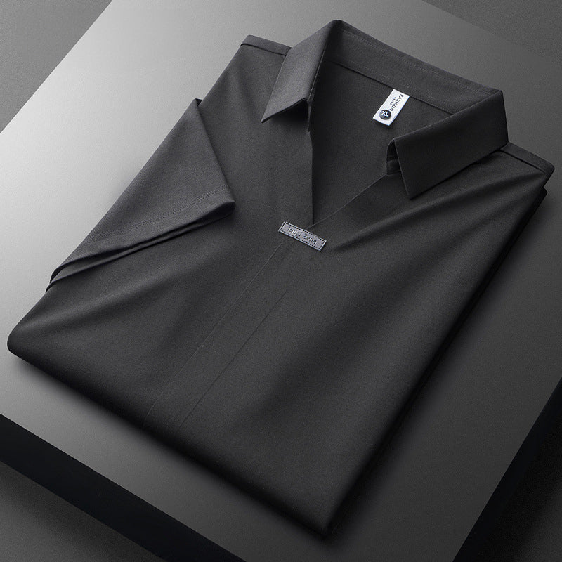 Lenoir™ | Polo en coton et soie