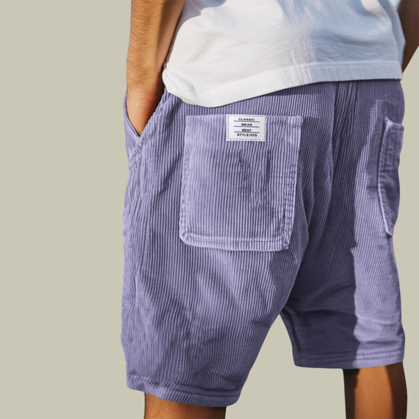 Cazel | Short en velours à taille élastique